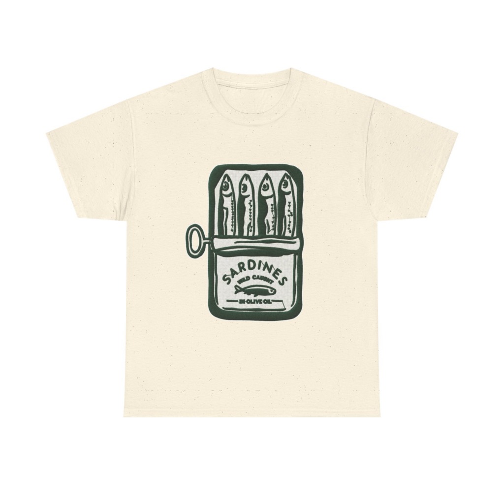 Embroidered Sardine Can Patch