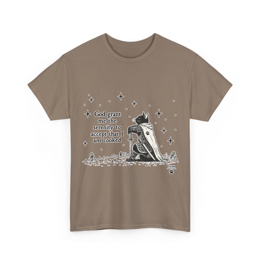 Cat Knight 'I Am Cooked' Graphic Tee