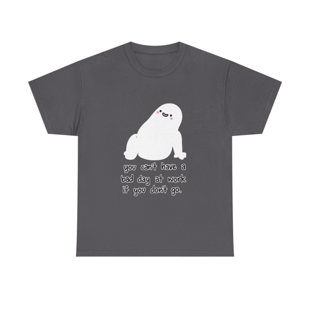 Ghost 'No Work Bad Day' Graphic Tee