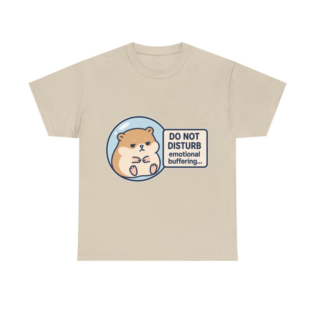 Graphic Tee: Emotional Buffering Hamster