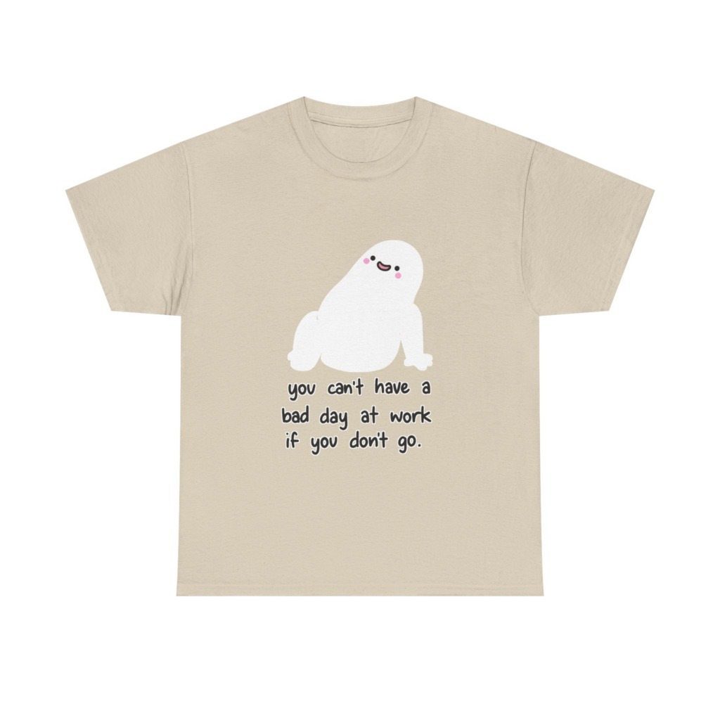Ghost 'No Work Bad Day' Graphic Tee