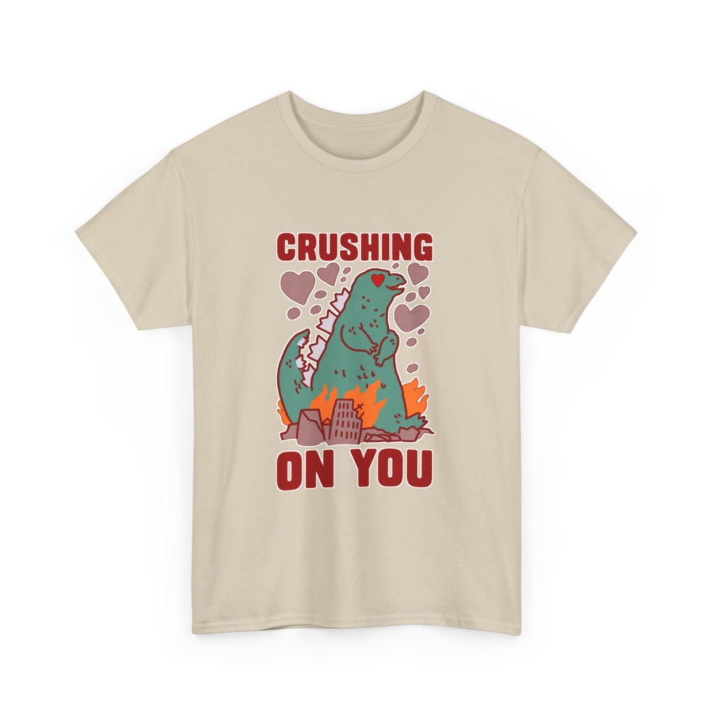 Godzilla 'Crushing On You' Graphic T-Shirt
