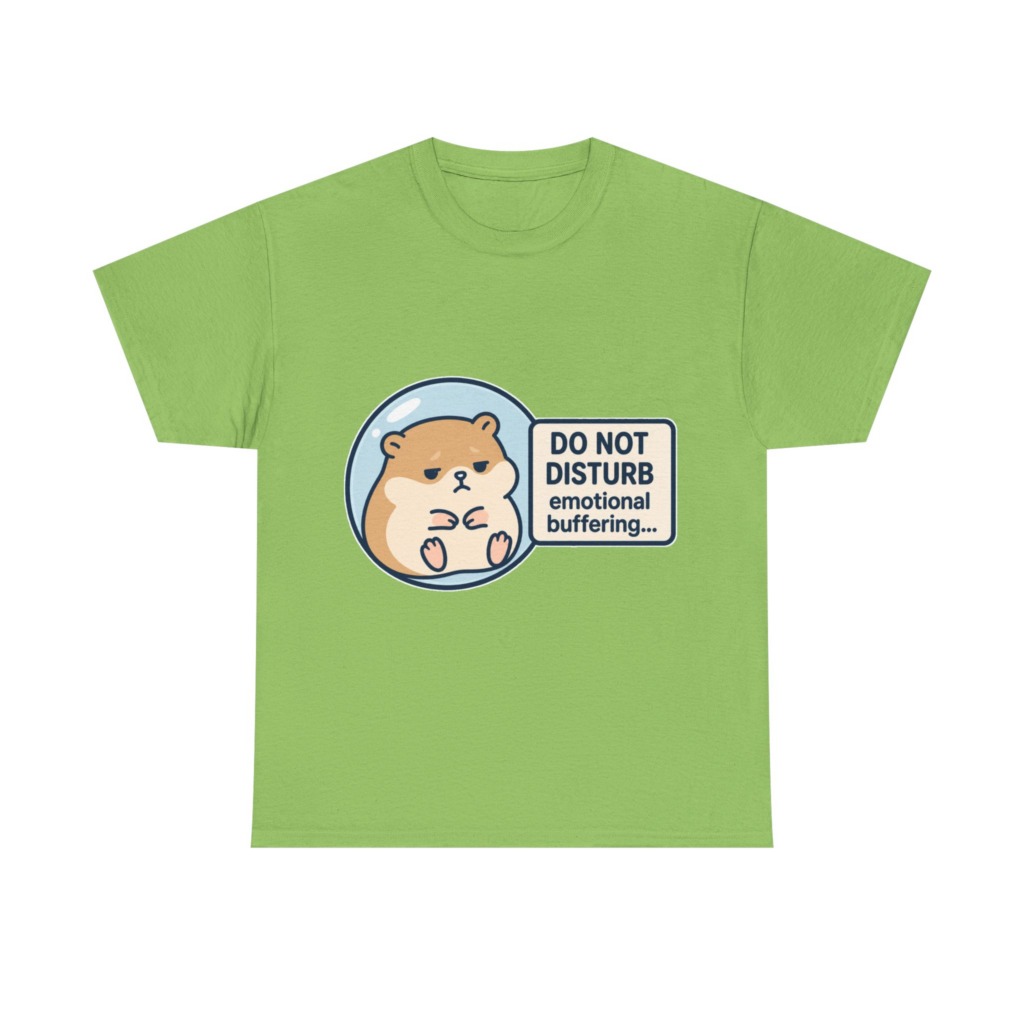 Graphic Tee: Emotional Buffering Hamster