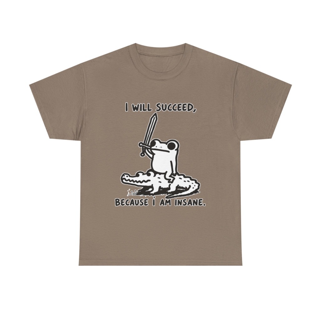 Graphic T-Shirt: Insane Frog Rider with Sword