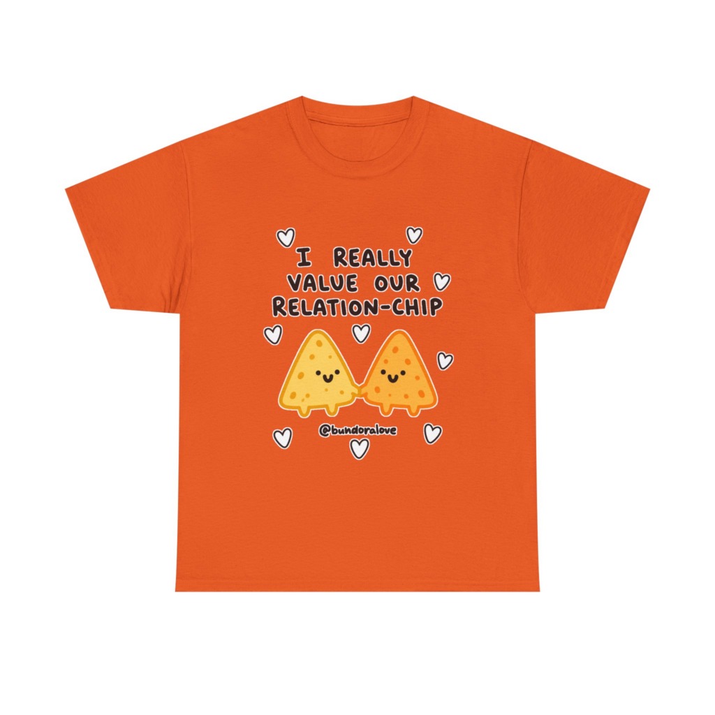 T-Shirt: Cute Nacho 'Relation-Chip' Graphic
