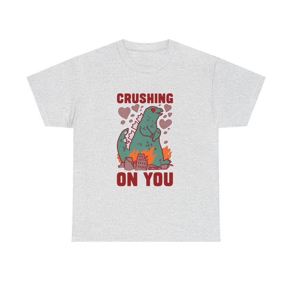 Godzilla 'Crushing On You' Graphic T-Shirt