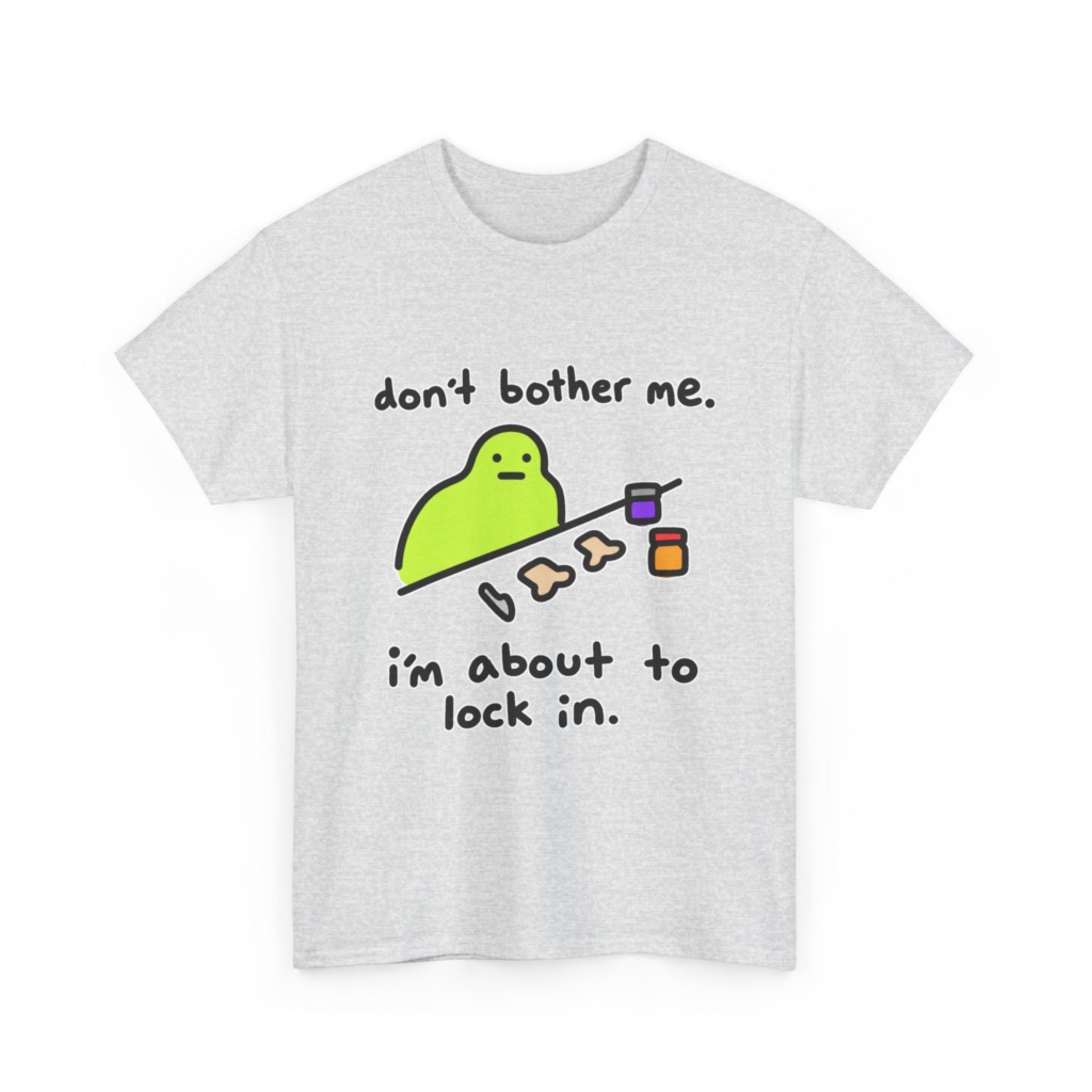Lime Blob 'Lock In' Graphic T-Shirt
