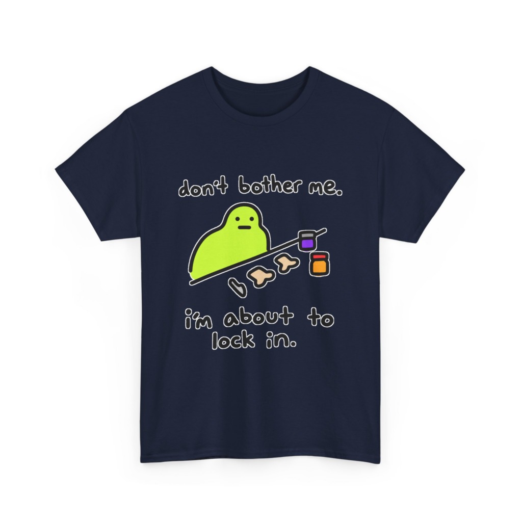 Lime Blob 'Lock In' Graphic T-Shirt