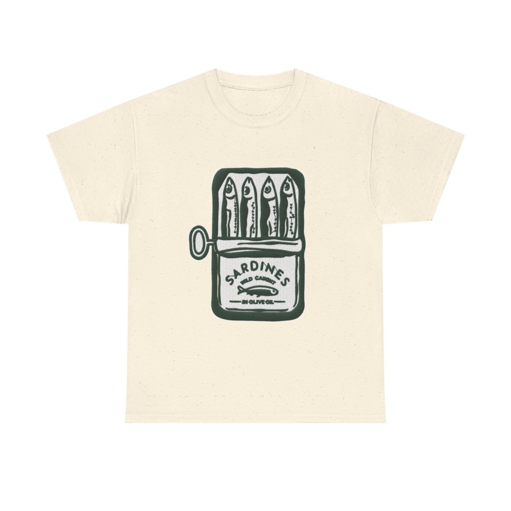 Embroidered Sardine Can Patch