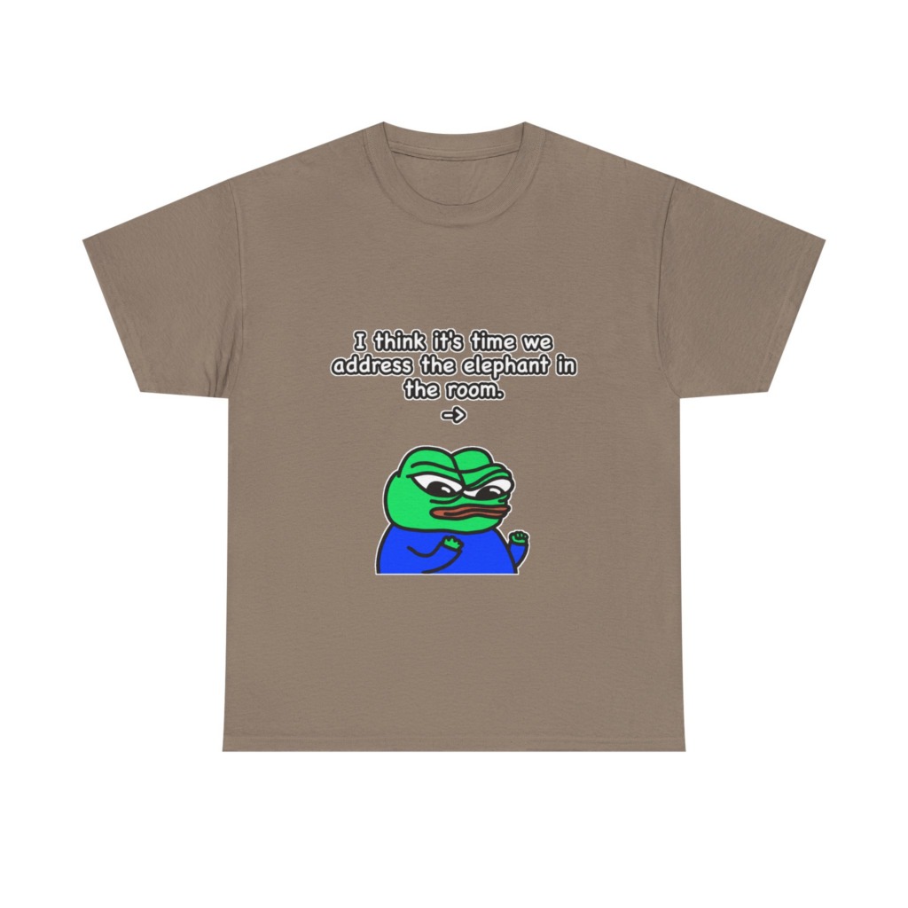 Pepe Frog 'Elephant in the Room' T-Shirt