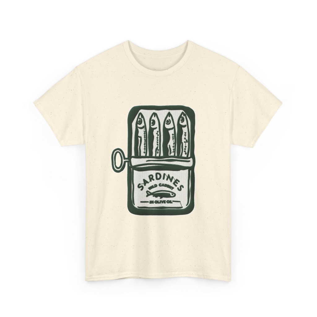 Embroidered Sardine Can Patch
