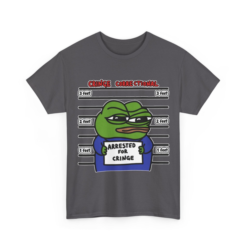 Pepe the Frog Cringe Correctional T-Shirt