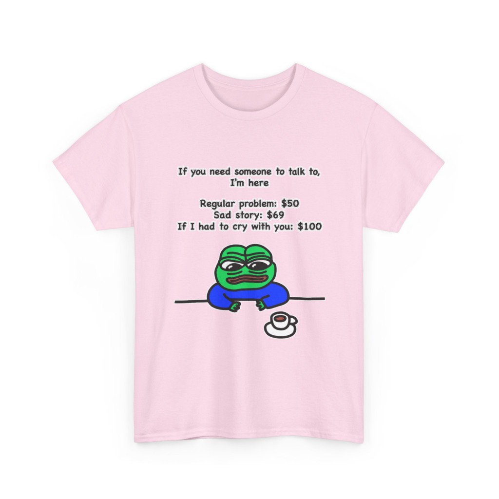 T-Shirt: Pepe the Frog Listener Meme