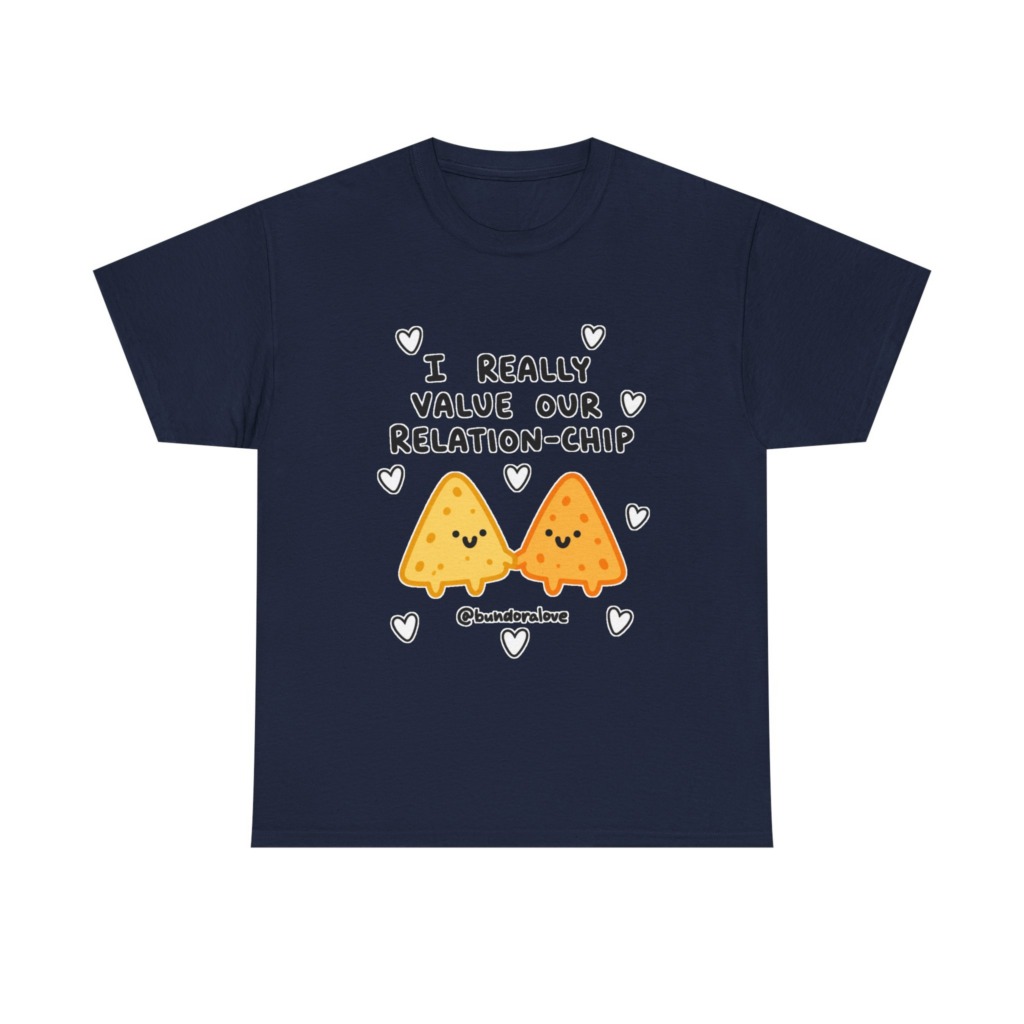 T-Shirt: Cute Nacho 'Relation-Chip' Graphic