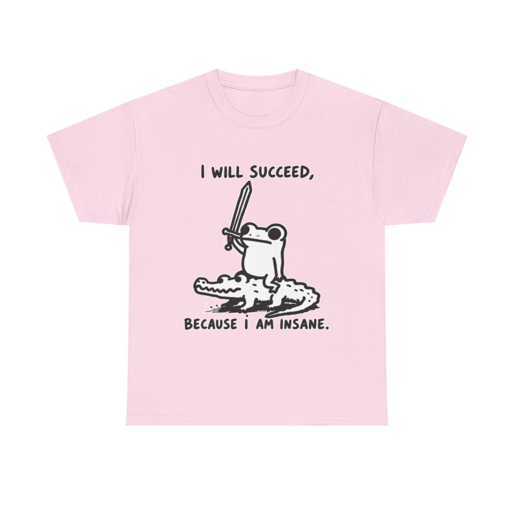 Graphic T-Shirt: Insane Frog Rider with Sword