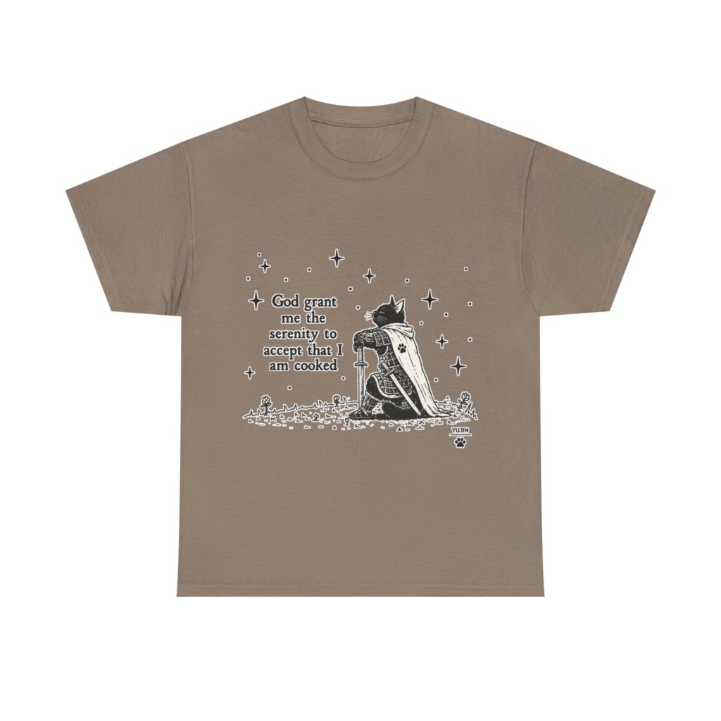 Cat Knight 'I Am Cooked' Graphic Tee
