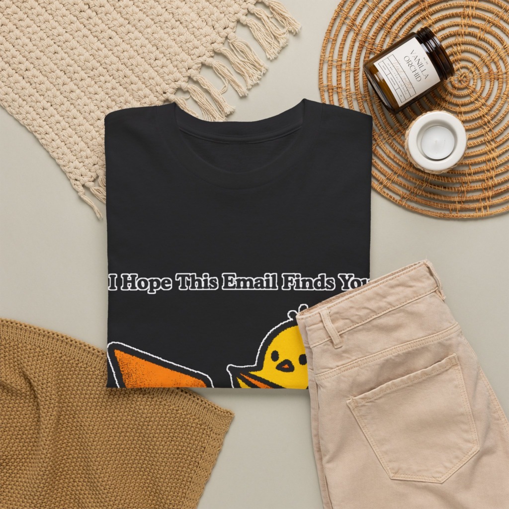 T-Shirt: "Email Finds You Before I Do" Chick