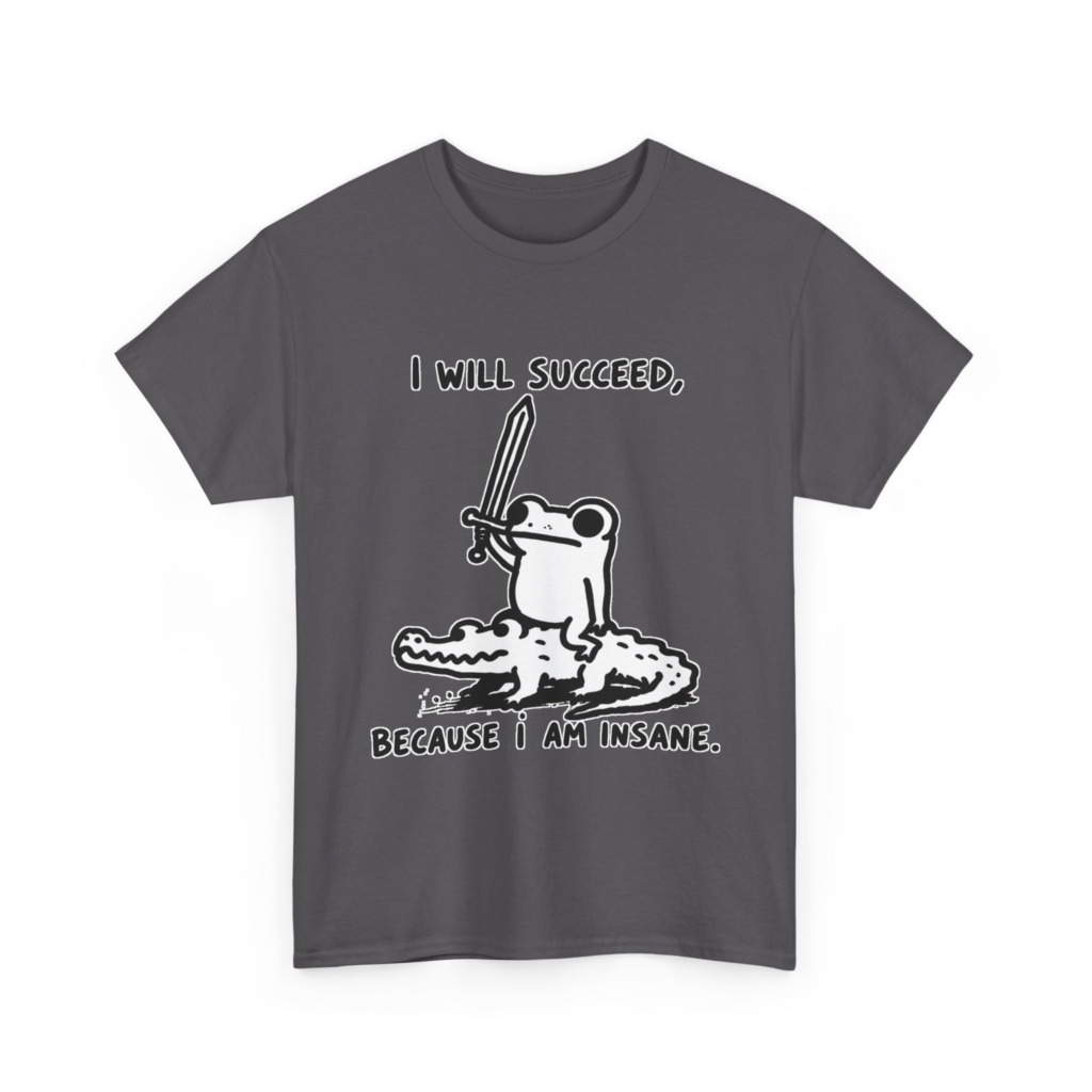 Graphic T-Shirt: Insane Frog Rider with Sword