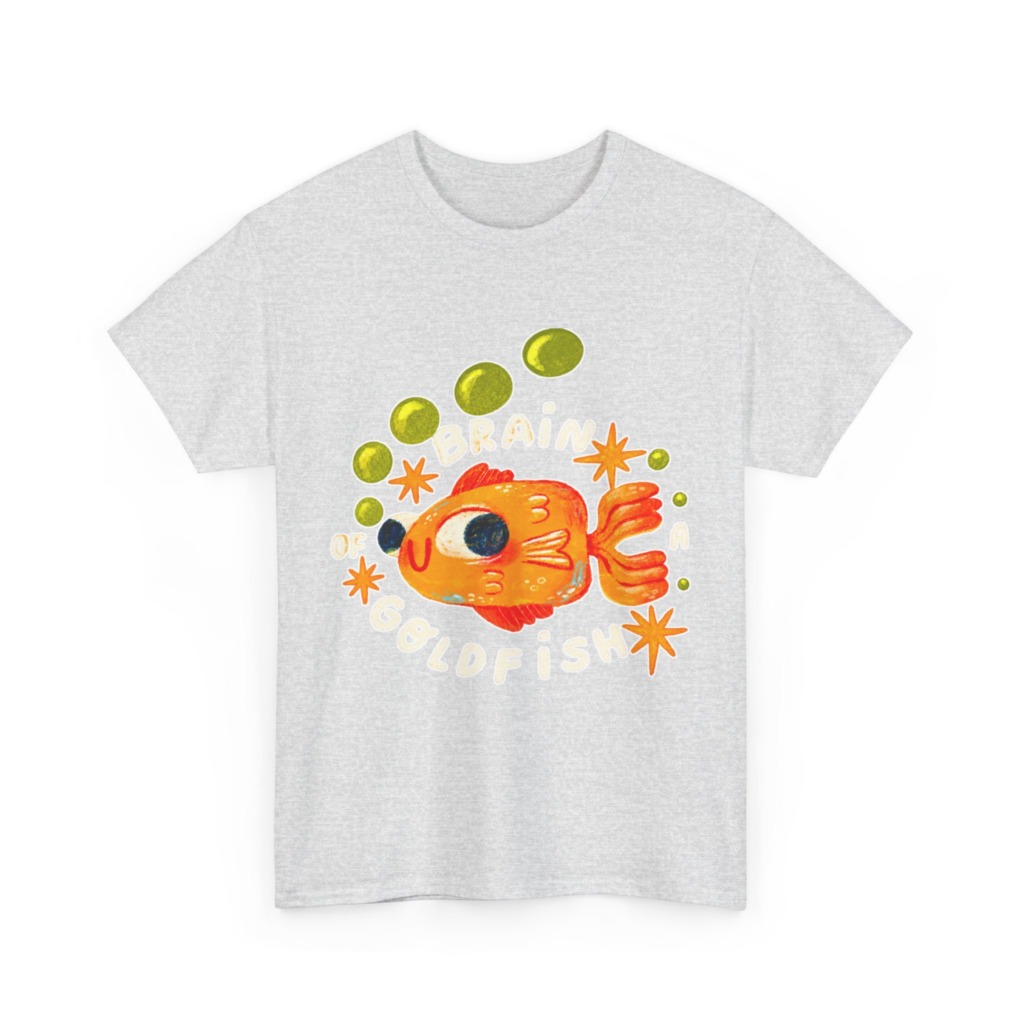 Goldfish 'Brain of a Goldfish' Graphic T-Shirt