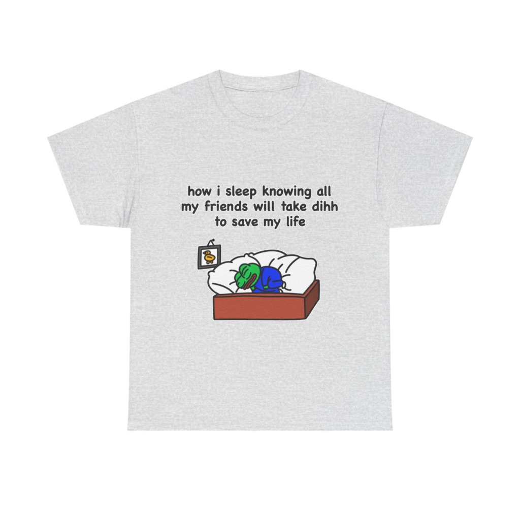 Pepe Frog 'How I Sleep' Meme Graphic Tee
