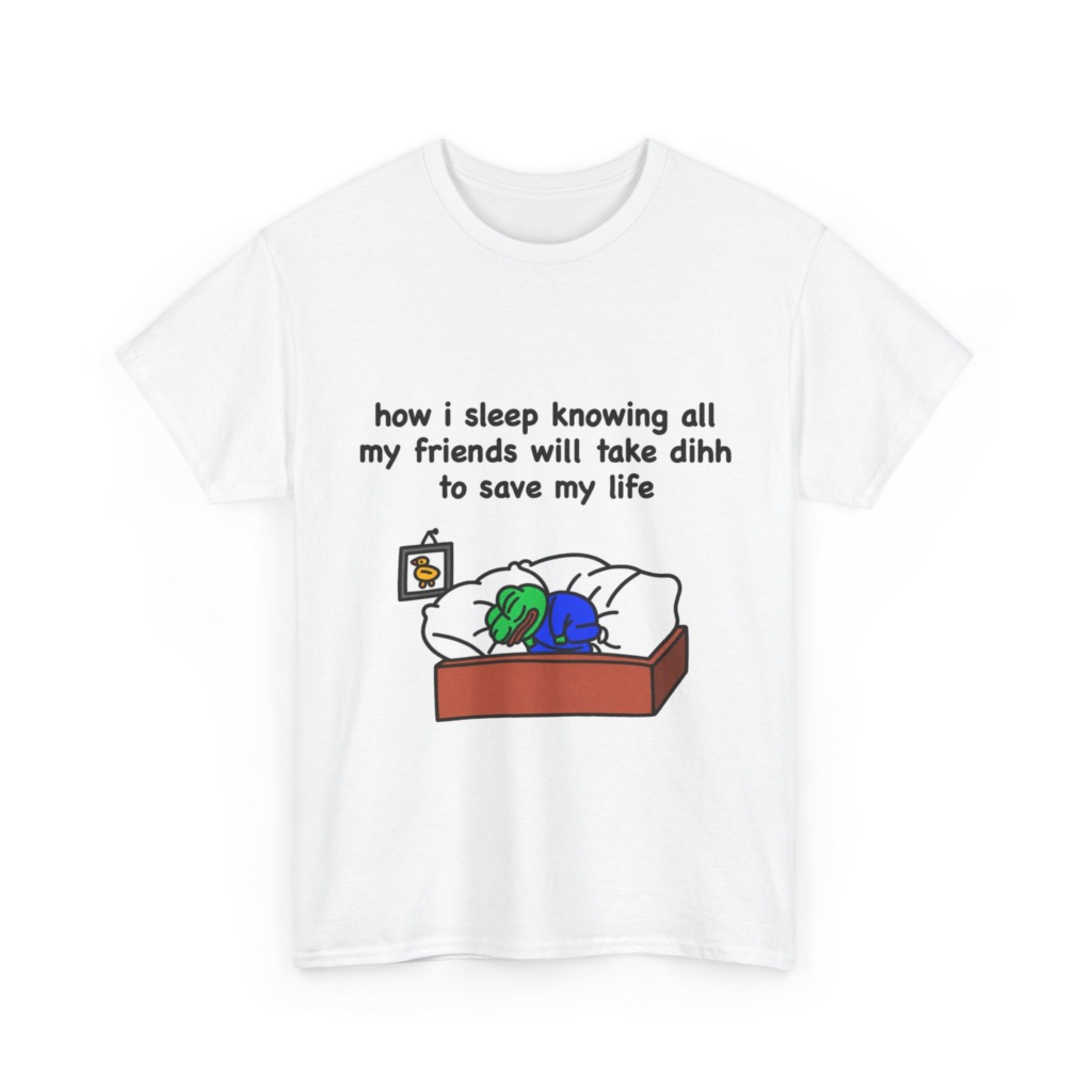 Pepe Frog 'How I Sleep' Meme Graphic Tee