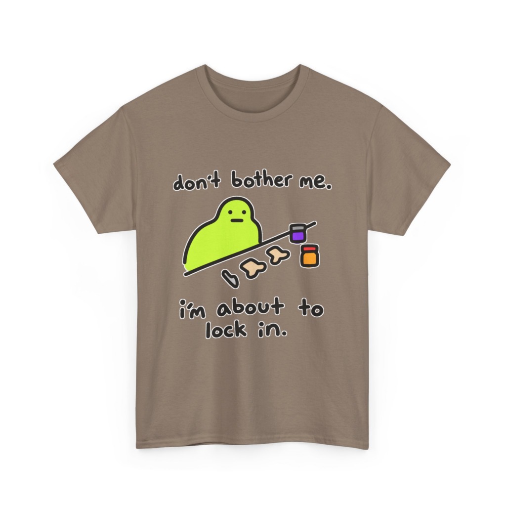 Lime Blob 'Lock In' Graphic T-Shirt