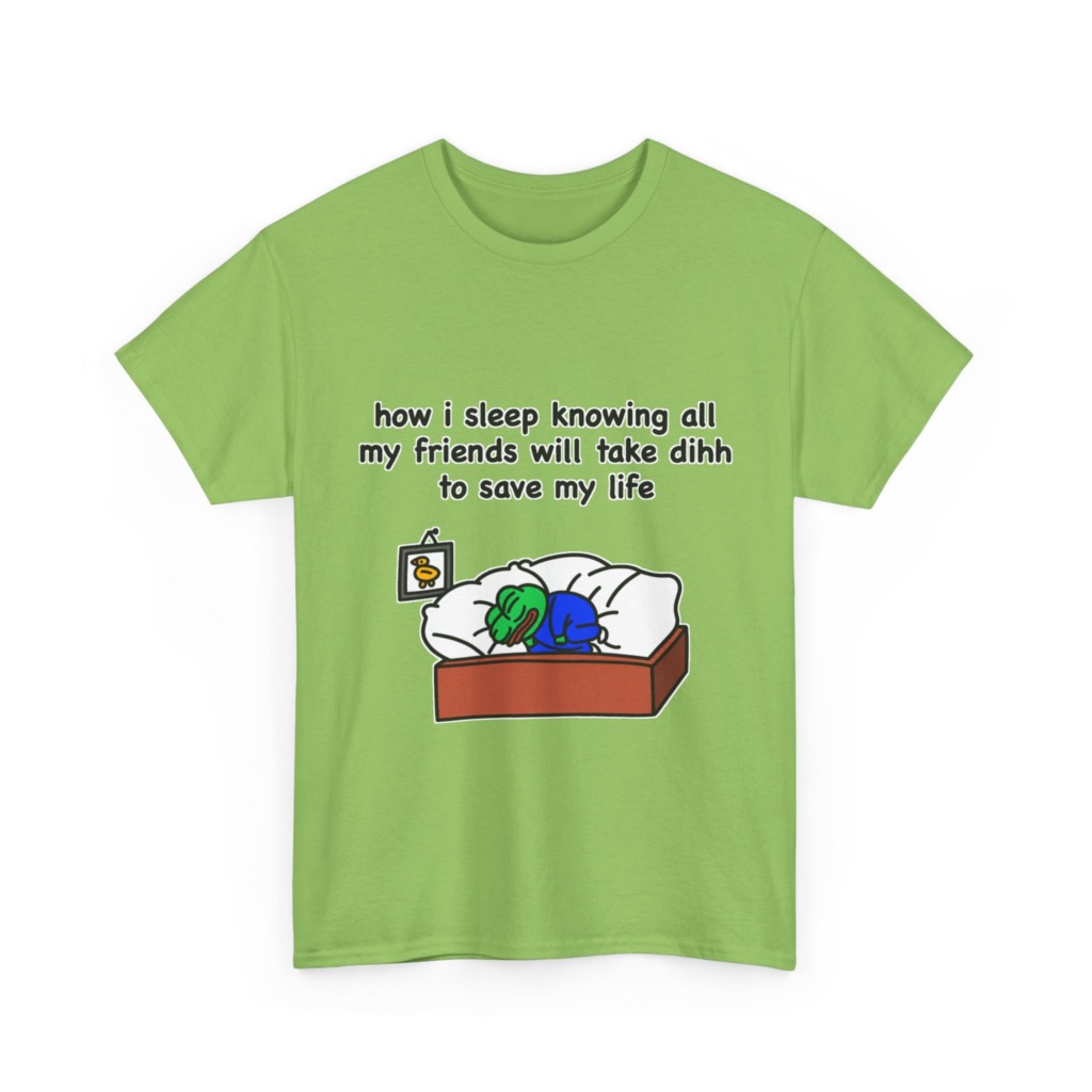 Pepe Frog 'How I Sleep' Meme Graphic Tee