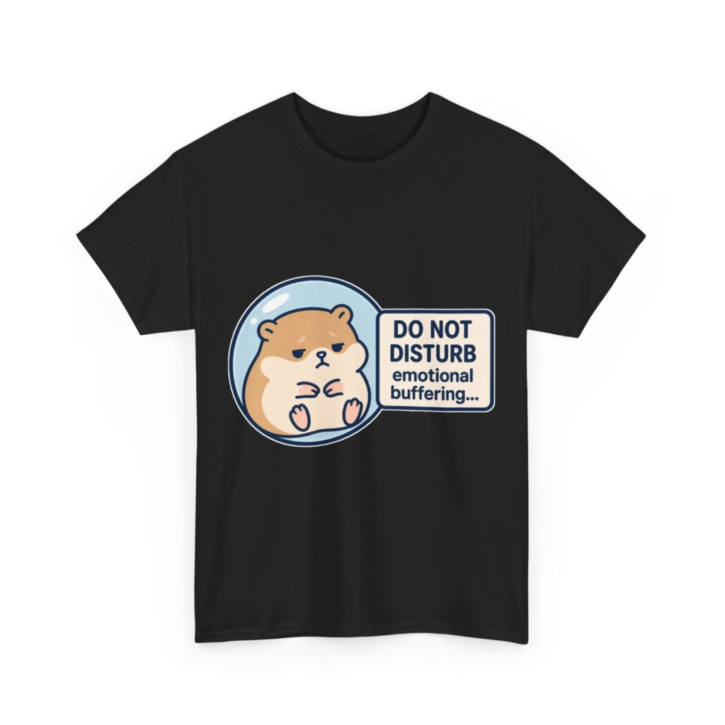 Graphic Tee: Emotional Buffering Hamster