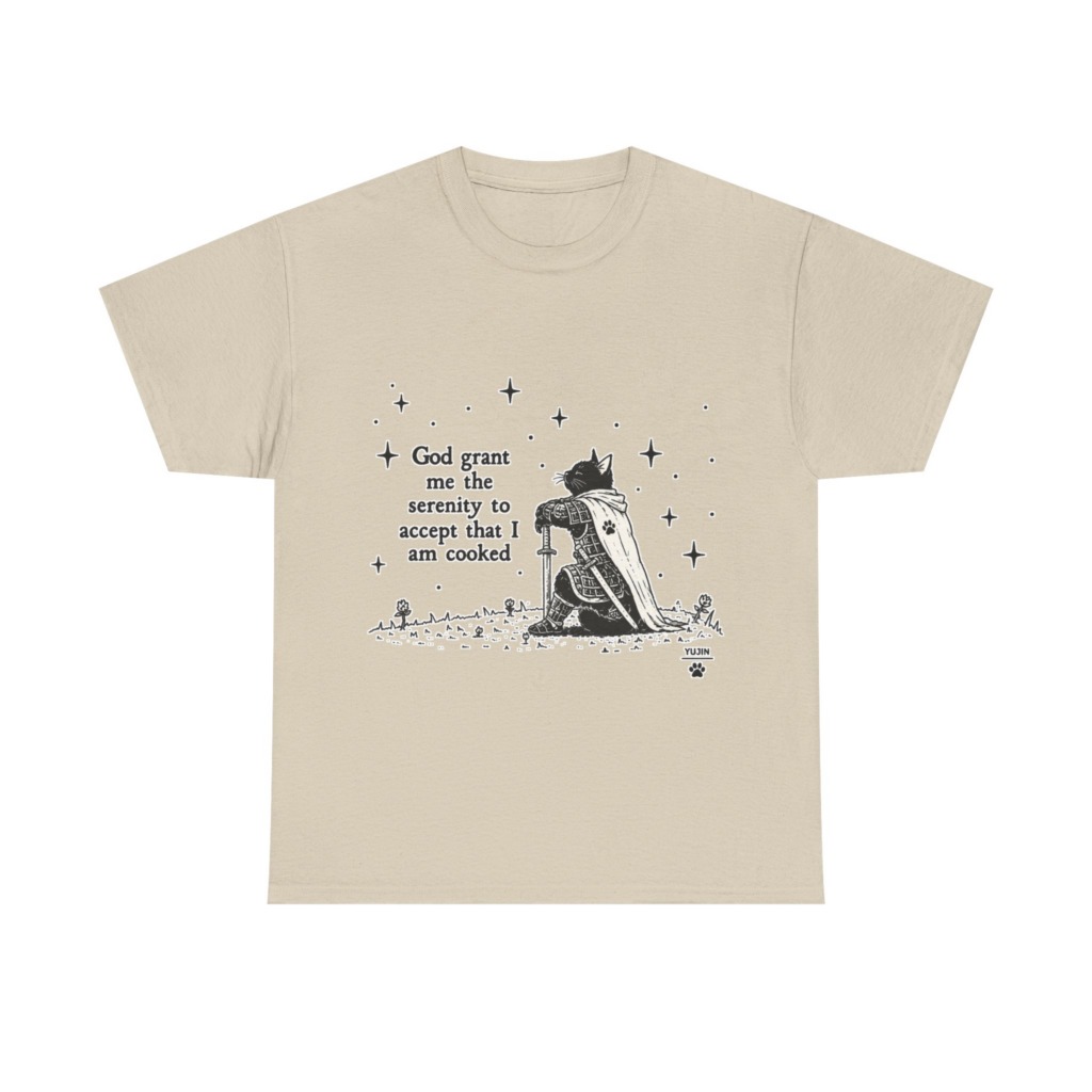Cat Knight 'I Am Cooked' Graphic Tee