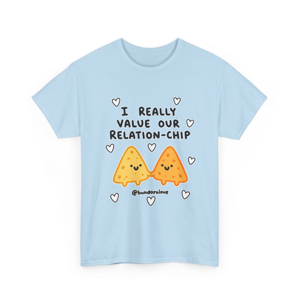 T-Shirt: Cute Nacho 'Relation-Chip' Graphic