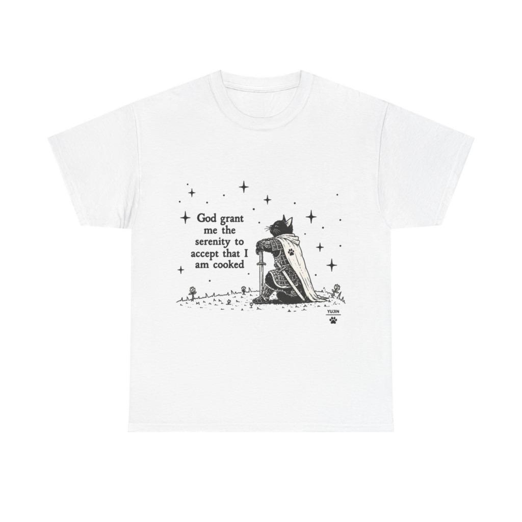 Cat Knight 'I Am Cooked' Graphic Tee