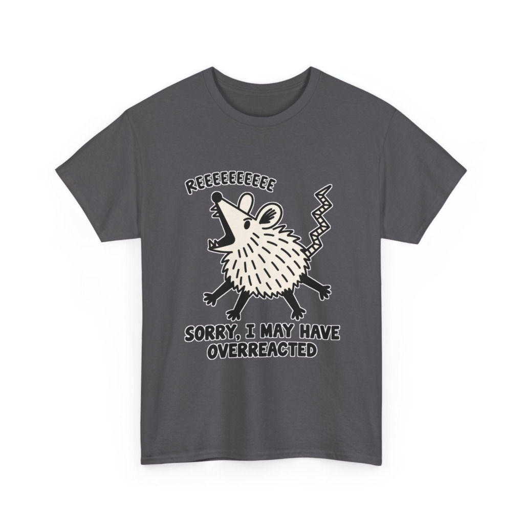 Opossum Overreaction Graphic T-Shirt