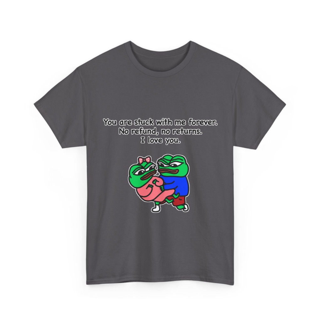 Forever Stuck Love Frogs Graphic Tee