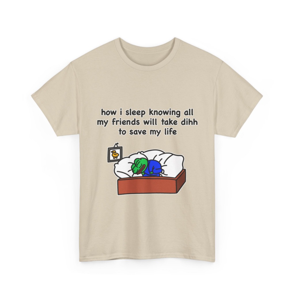 Pepe Frog 'How I Sleep' Meme Graphic Tee