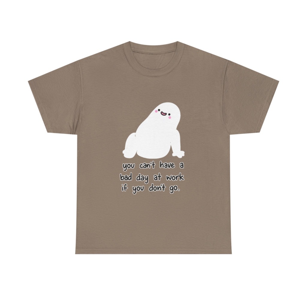 Ghost 'No Work Bad Day' Graphic Tee