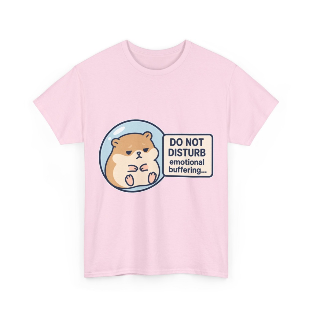 Graphic Tee: Emotional Buffering Hamster