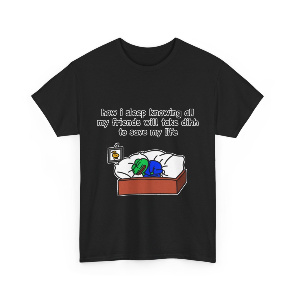 Pepe Frog 'How I Sleep' Meme Graphic Tee