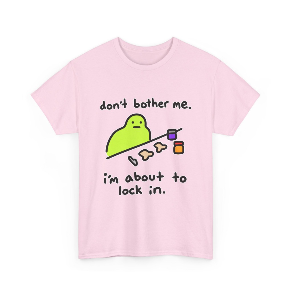 Lime Blob 'Lock In' Graphic T-Shirt