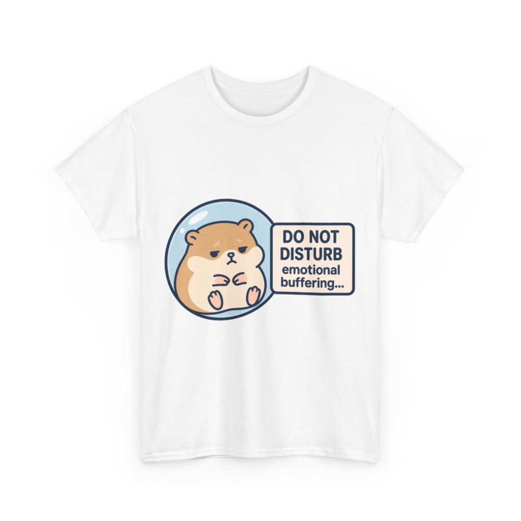 Graphic Tee: Emotional Buffering Hamster