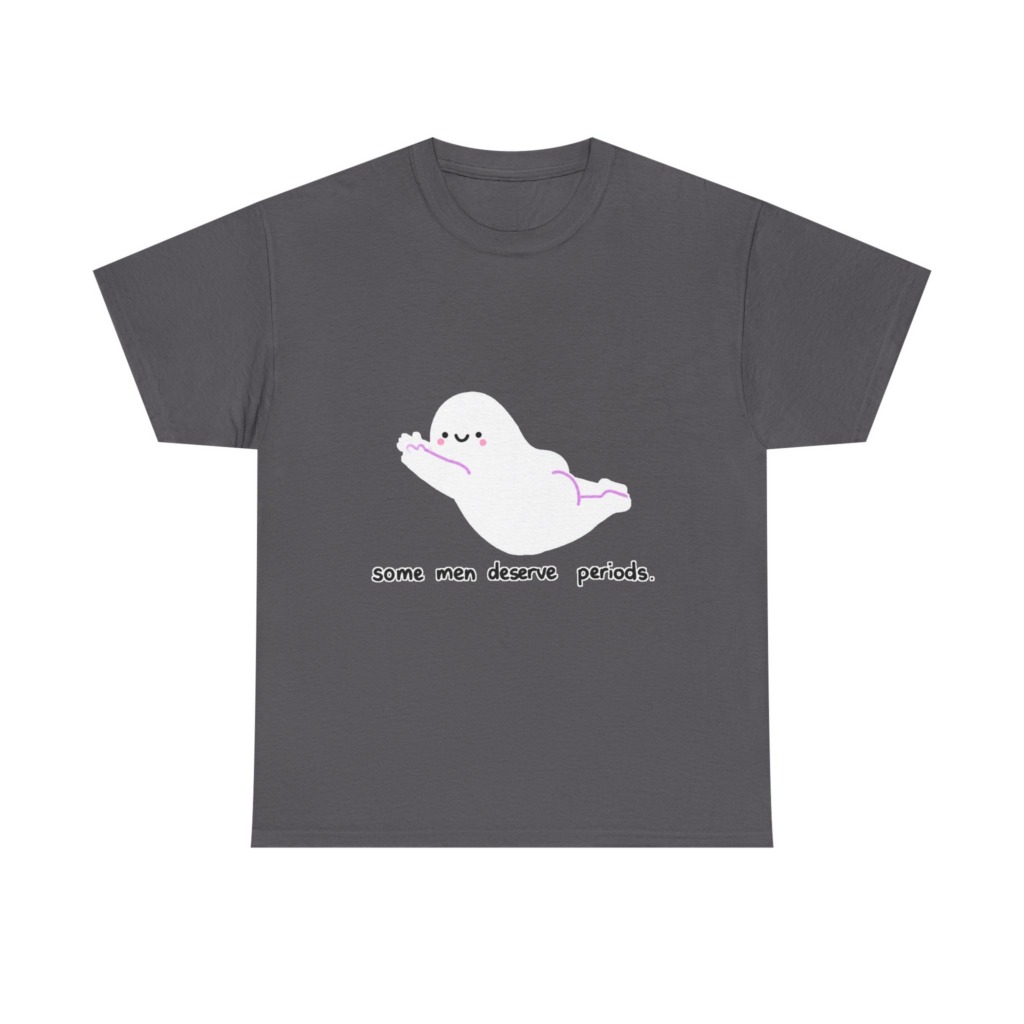 Ghost 'Some Men Deserve Periods' Statement T-Shirt