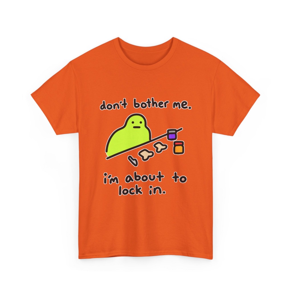 Lime Blob 'Lock In' Graphic T-Shirt