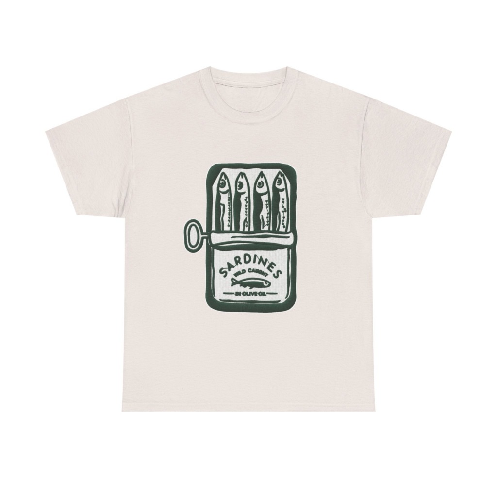 Embroidered Sardine Can Patch