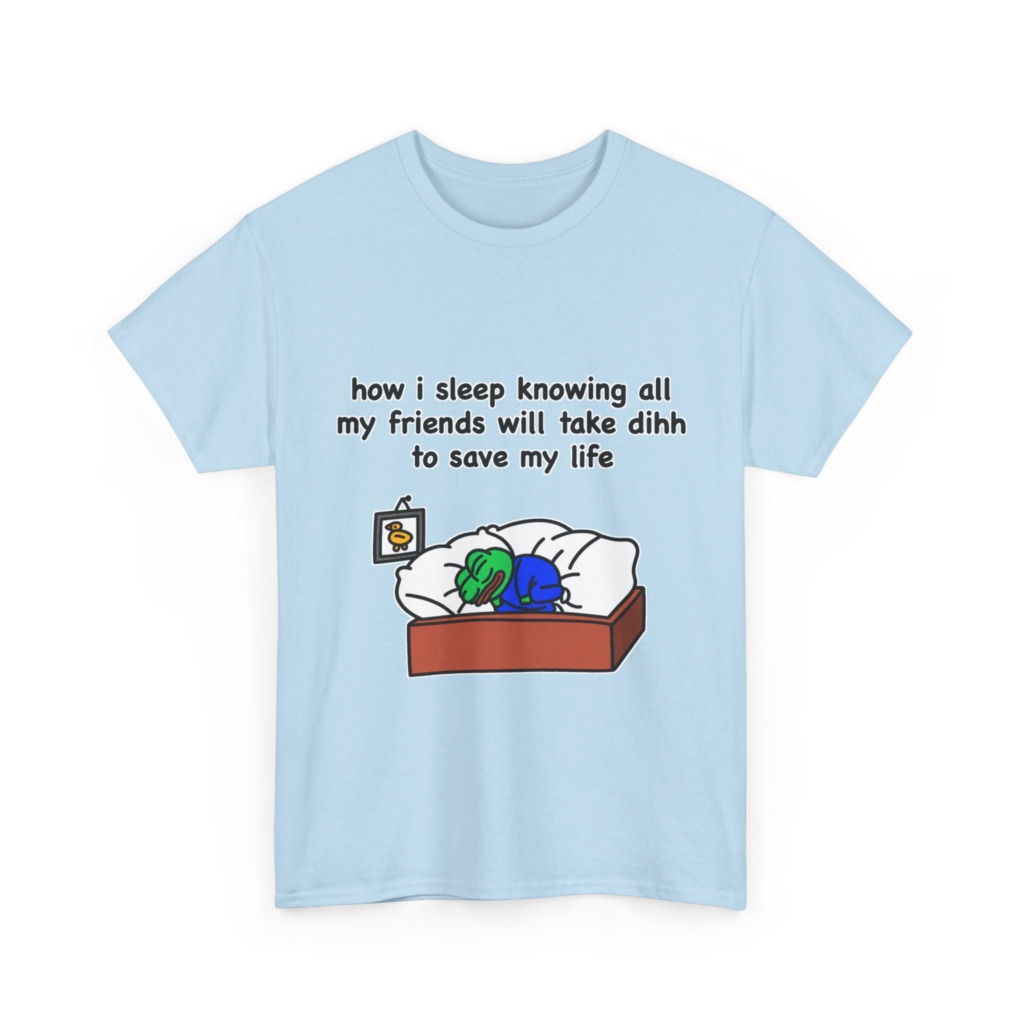 Pepe Frog 'How I Sleep' Meme Graphic Tee