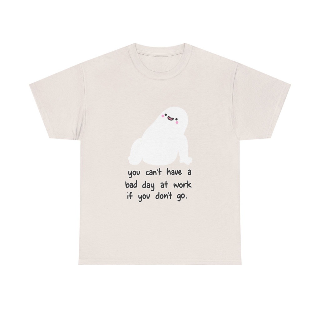Ghost 'No Work Bad Day' Graphic Tee