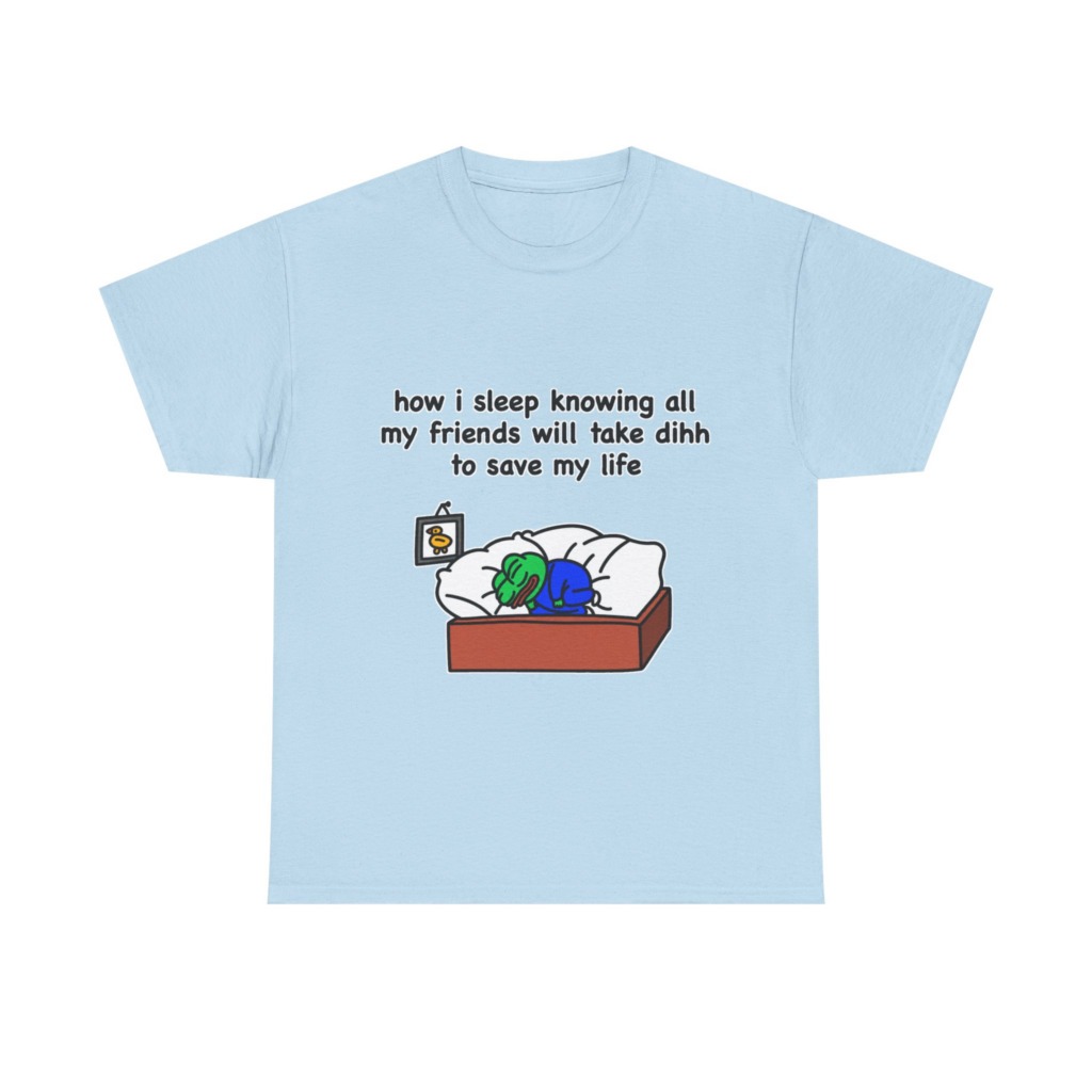 Pepe Frog 'How I Sleep' Meme Graphic Tee