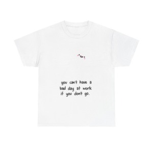 Ghost 'No Work Bad Day' Graphic Tee