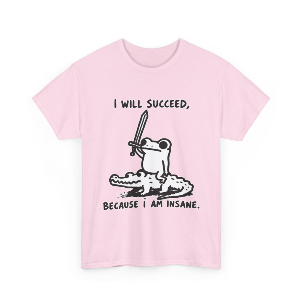 Graphic T-Shirt: Insane Frog Rider with Sword