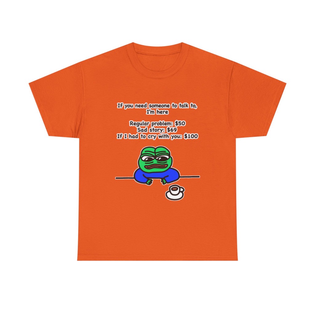 T-Shirt: Pepe the Frog Listener Meme