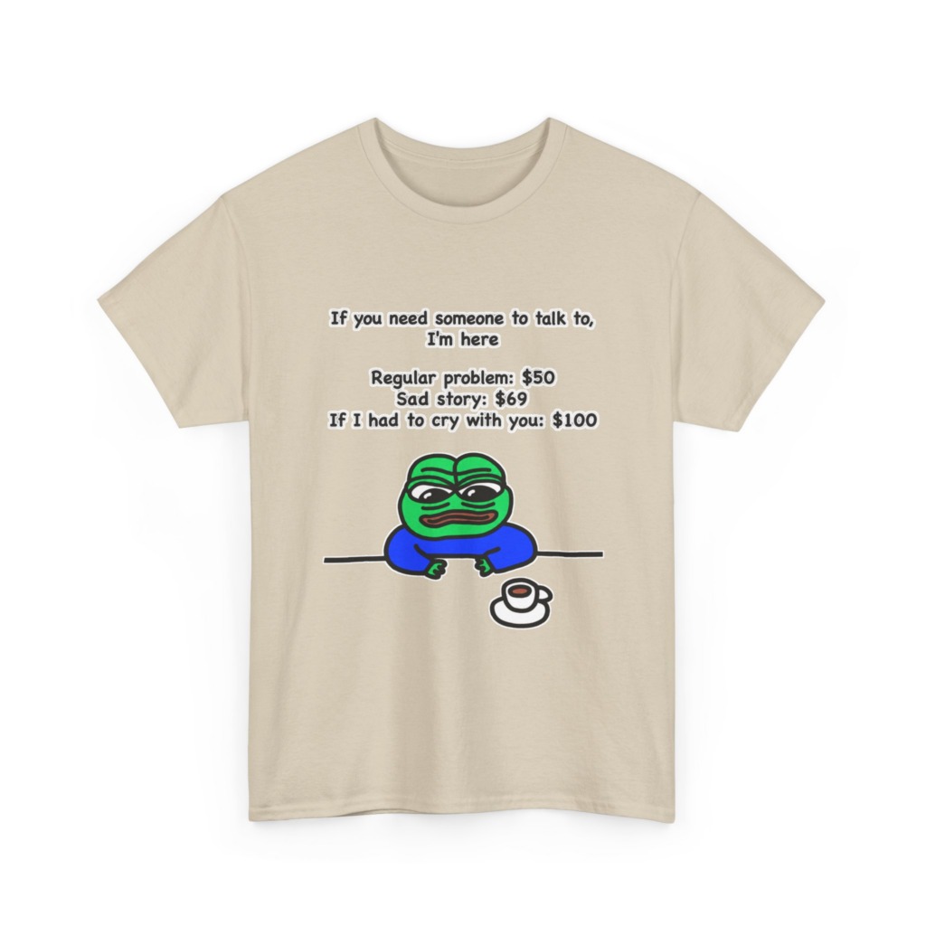 T-Shirt: Pepe the Frog Listener Meme