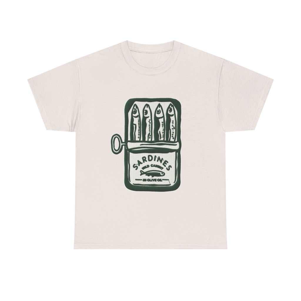 Embroidered Sardine Can Patch